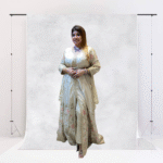 Floral Ivory Anarkali