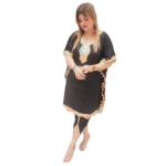 Black Short Kurti with Pants